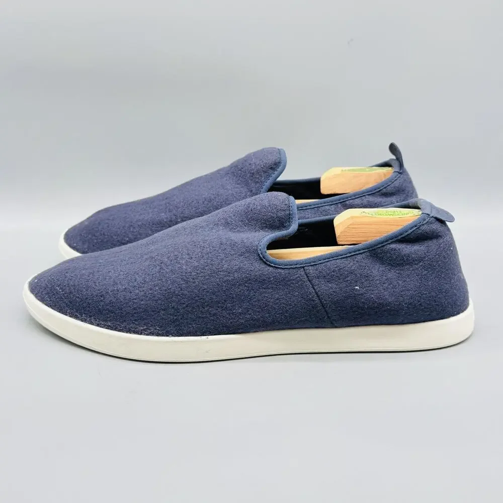 Allbirds Shoes Mens 13 Blue Merino Wool Loungers Slip On Casual Lightweight